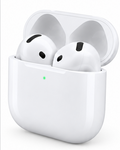 AP Premium Wireless Earbuds with Charging Case – White