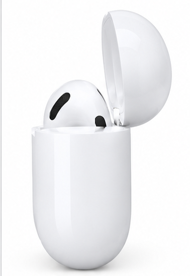 AP Premium Wireless Earbuds with Charging Case – White