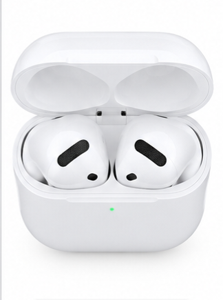 AP Premium Wireless Earbuds with Charging Case – White